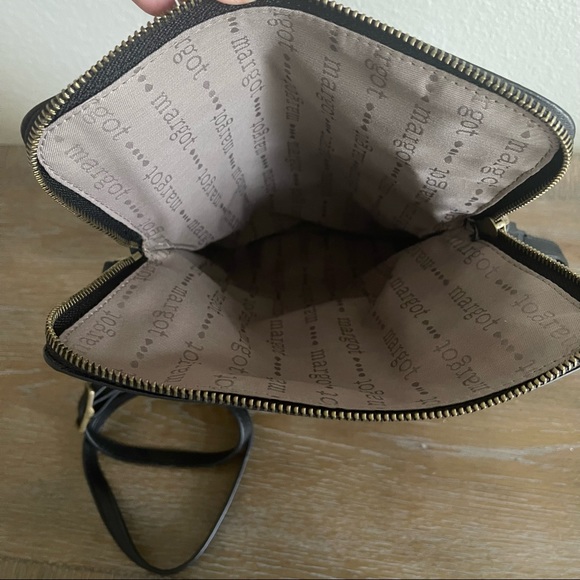 Margot leather saddle crossbody - Picture 4 of 6